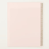 Mooie zwarte moeder en dochter (9) planner (Achterkant)
