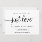 Mooie Zwarte Niets Ingewikkelds Alleen Liefde, Elo Kaart (Voorkant)