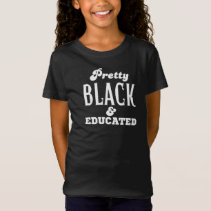 Mooie zwarte & opgeleid t-shirt