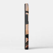 Mooie zwarte paard Case-Mate iPhone case (Achterkant / Rechts)