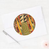 Mooie Zwarte Vrouwen en Water Jugs Stickers (Envelop)