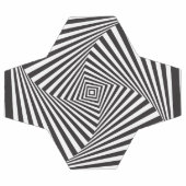 Mooie zwarte witte spirituele optische illusie voetbal (Enkel)