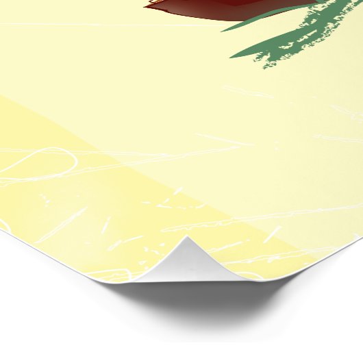 Mooie Zweden reisposter Perfect Poster (Hoek)