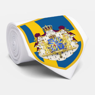 Mooie Zweedse vlag - Coataar Stropdas