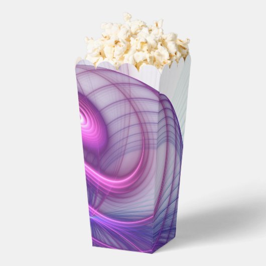 Mooie zwendelroze Abstracte fractale kunst Bedankdoosjes (Popped)