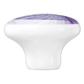 Mooie zwendelroze Abstracte fractale kunst Keramische Knop (Zijkant)