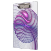 Mooie zwendelroze Abstracte fractale kunst Klembord (Links)