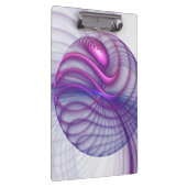 Mooie zwendelroze Abstracte fractale kunst Klembord (Rechts)