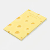 Mooie Zwitserse Kaas Fantasievol Persoonlijk Post-it® Notes (Schuin)