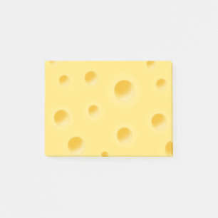 Mooie Zwitserse Kaas Whimsical Bleek Geel Post-it® Notes