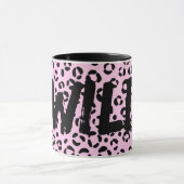 Mooier in Roze Dierprint (Persoonlijk) Mok (Midden)