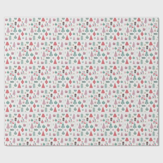 Mooipapier voor Kerstmis Cadeaupapier (Vlak)