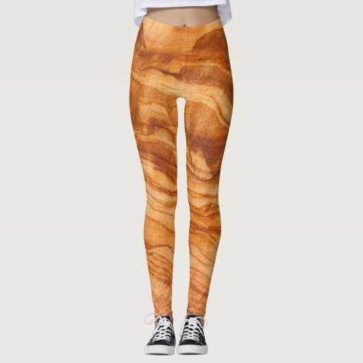 Mooist stuk hout leggings (Voorkant)