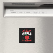 Mooiste appel in de boomgaard Funny Apple Picking  Magneet (Insitu (Vaatwasser))