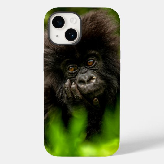 Mooiste Babydieren | Baby Berggorilla Case-Mate iPhone Case (Achterkant)