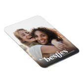 Mooiste Beste Vrienden Custom Foto Magneet (Rechterzijde)