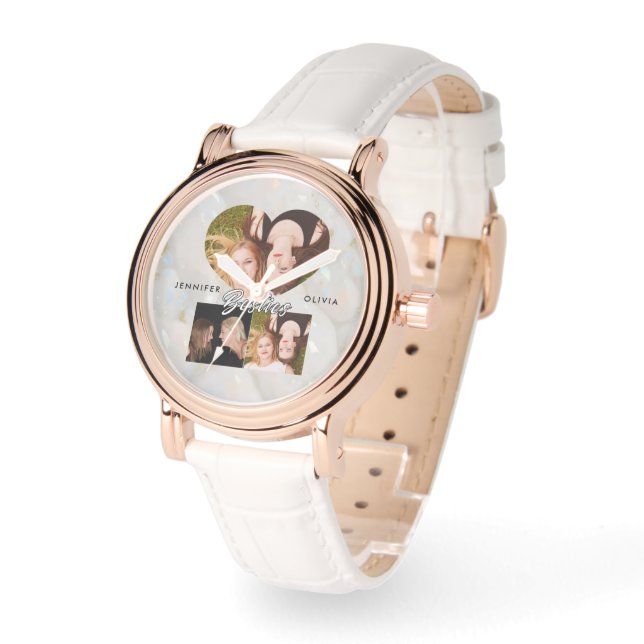 Mooiste Beste Vrienden Elegante Opal Steen Horloge (Hoek)