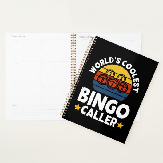 Mooiste Bingo-oproeper Ter Wereld Planner (Display)