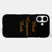 Mooiste bruid iPhone hoesjes (Achterkant (horizontaal))