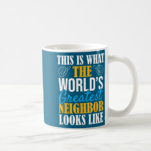 Mooiste Buurman Ter Wereld - Grappige Buurtavond Koffiemok