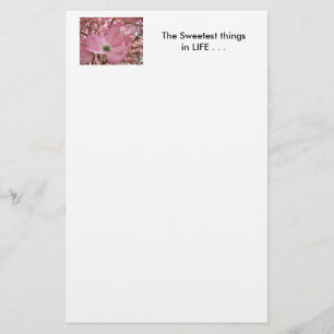 Mooiste dingen LEVENSSTATIOnderdelen Cadeaus Dogwo Briefpapier