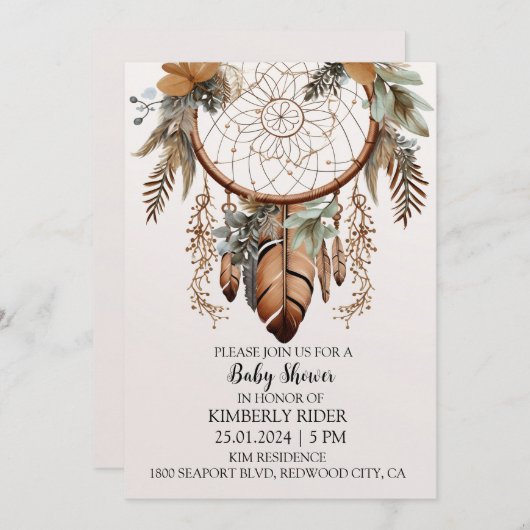 Mooiste Dromen Kaart (Voorkant / Achterkant)