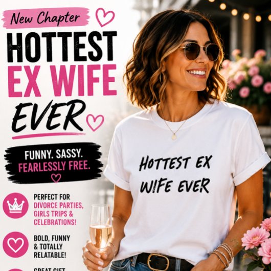 Mooiste Ex-Vrouw Ooit Grappige Scheiding Humor T-shirt