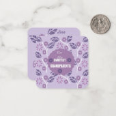 Mooiste Grootouders  Notitiekaartje (Voorkant / Achterkant in situ)