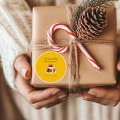 Mooiste kerst Noel kerst bak label