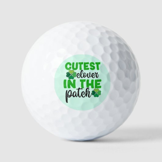 Mooiste klaver in de patch-61106 golfballen (Voorkant)