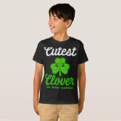 Mooiste klaver in de patch grappige St. Patrick's  T-shirt (Voorkant volledig)