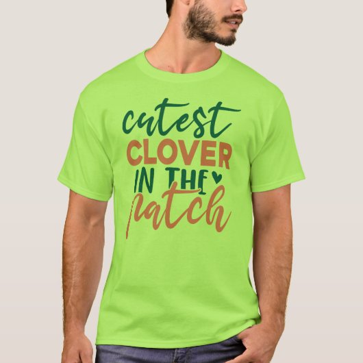Mooiste klaver in de patch St. Patrick-60863 T-shirt (Voorkant)