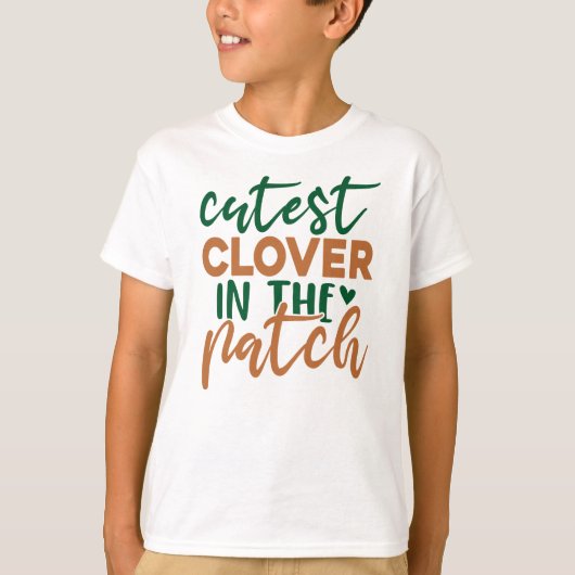 Mooiste klaver in de patch St. Patrick's-60863 T-shirt (Voorkant)