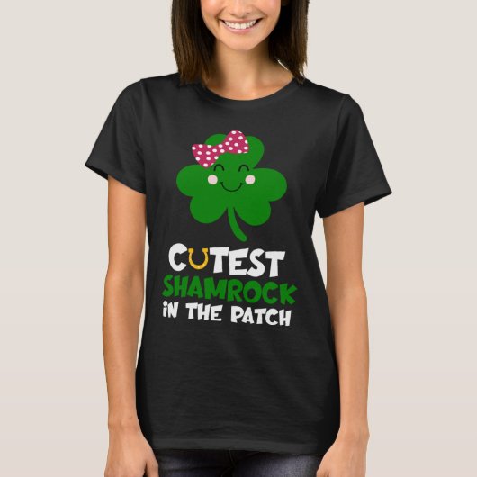 Mooiste Klaver In De Patch St Patricks Dag Kindere T-shirt (Voorkant)