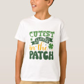 Mooiste Klaver in de Patch St. Patrick's Dag T-shirt (Voorkant)