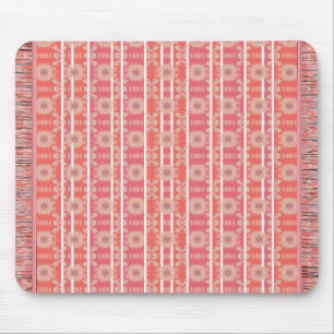Mooiste kleine koraalbloemige vloerkleedstijl muismat