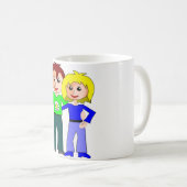 MOOISTE KOPPEL KOFFIEMOK (Voorkant rechts)