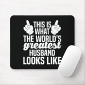 Mooiste man ter wereld _ man ooit muismat (Met muis)