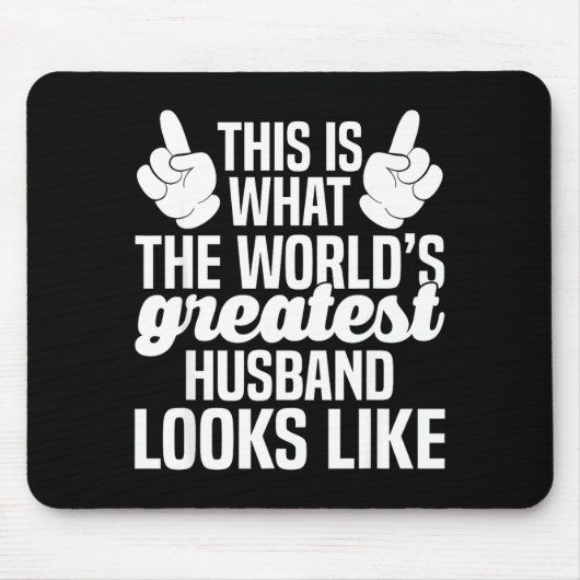 Mooiste man ter wereld _ man ooit muismat (Voorkant)