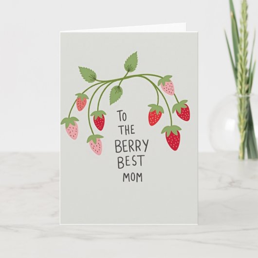Mooiste Moeder Beste Dag Kaart (Voorkant)