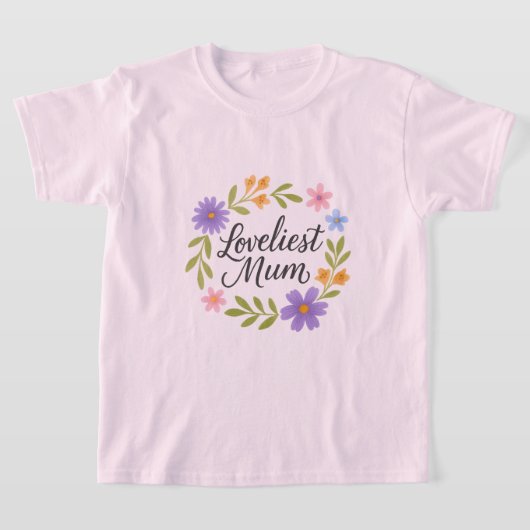 Mooiste Moeder Kids T-Shirt (Laagn)
