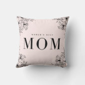 MOOIste MOEDER VAN DE WERELD Kussen (Achterkant)