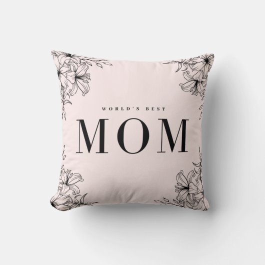 MOOIste MOEDER VAN DE WERELD Kussen (Voorkant)