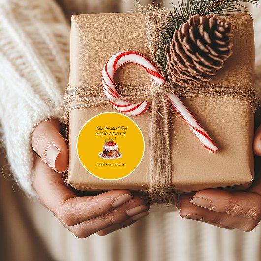 Mooiste Noel Kerstbak Label