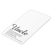 Mooiste Oom Ooit, Funcle Definitie Script Magneet (Linkerzijde)