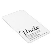 Mooiste Oom Ooit, Funcle Definitie Script Magneet (Rechterzijde)