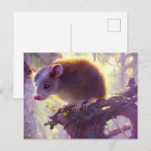 Mooiste opossum ansichtkaart briefkaart (Voorkant / Achterkant)
