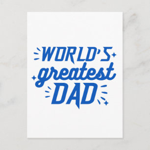 Mooiste papa van de wereld briefkaart