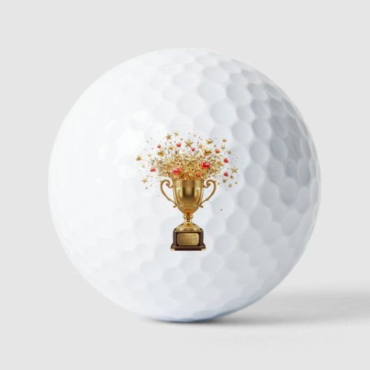 Mooiste papa van de wereld golfballen (Voorkant)