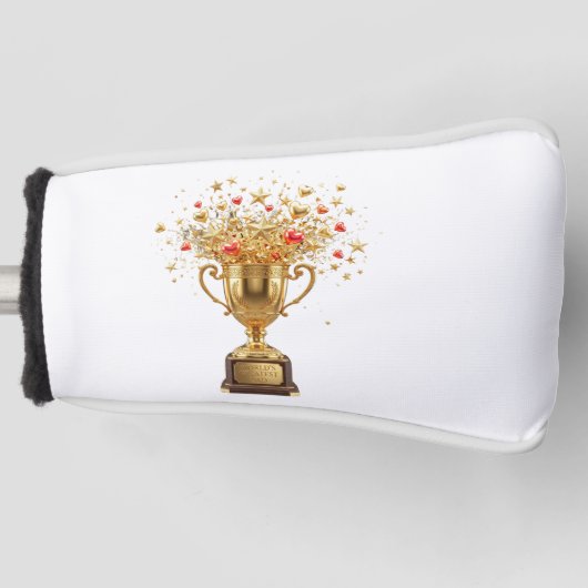 Mooiste papa van de wereld golfheadcover (Voorkant)